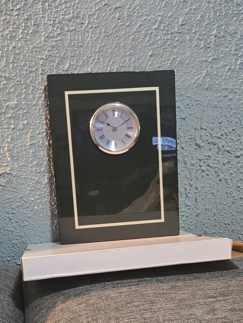 Carbon Fiber Photo Frame clock